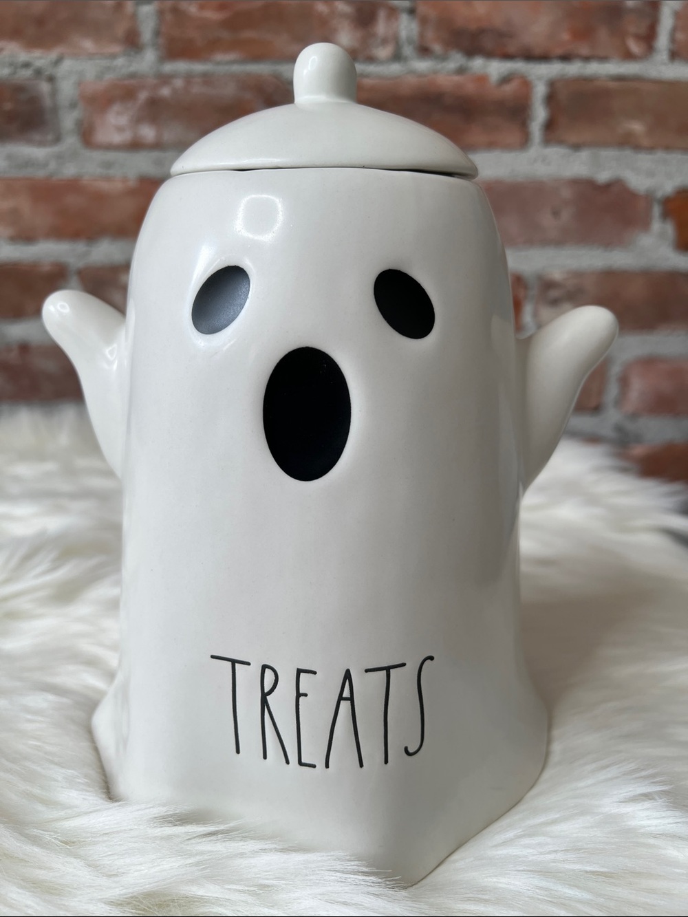 RAE DUNN | Ghost ‘Treats’ Jar Canister | NWOT